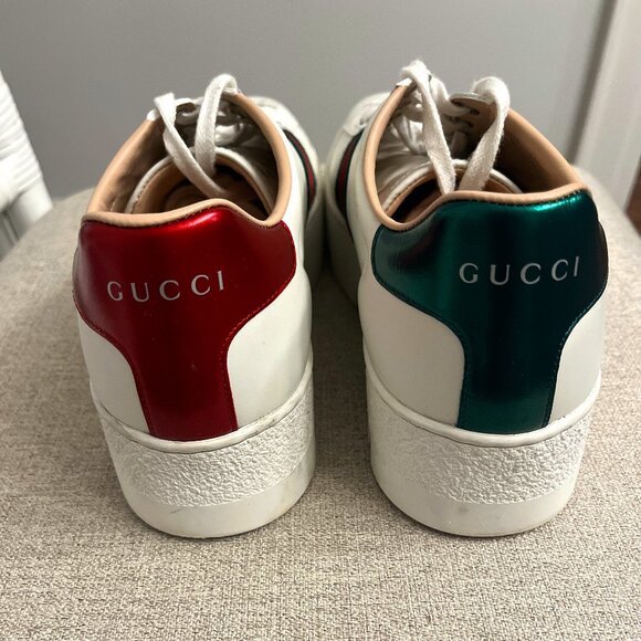 GUCCI Women's Ace Platform Sneaker 38.5 (Size 8) - Picture 2 of 11
